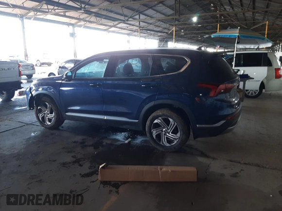 2022 Hyundai Santa Fe SEL with VIN 5NMS24AJ7NH460622, listed as a Copart auction lot 70004862 with 18,627 mi miles. Bid and sale history available at carsss.com. Image 2.