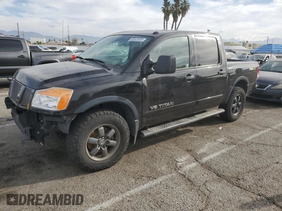 2013 Nissan Titan SL with VIN 1N6BA0EC9DN306161, listed as a Copart auction lot 50923005 with 199,141 mi miles and Salvage Title. Bid and sale history available at DreamBid. Image 1.