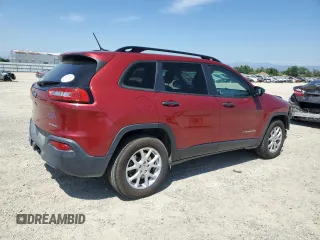 2017 Jeep Cherokee Sport z VIN 1C4PJMAB3HW601351, wystawiony jako Copart lot #60894095 z przebiegiem 125 458 mil mil oraz Szkoda całkowita • Salvage title. Historia ofert i sprzedaży dostępna na DreamBid. Obrazek 3.