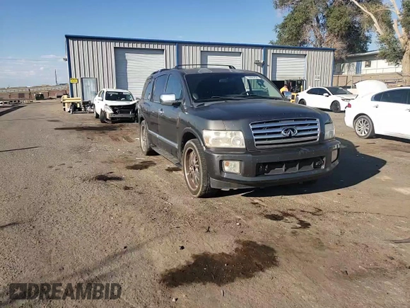 2005 Infiniti QX56 with VIN 5N3AA08A05N809025, listed as a Copart auction lot 70888204 with 0 mi miles and Salvage Title. Bid and sale history available at carsss.com. Image 12.