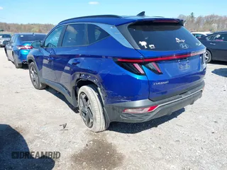 2023 Hyundai Tucson SEL with VIN 5NMJFCAE9PH172567, listed as a IAAI auction lot 41995121 with 23,638 mi miles. Bid and sale history available at carsss.com. Image 3.