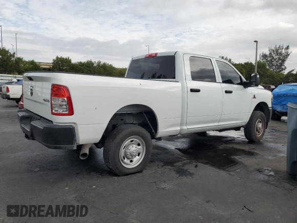 2024 Ram 2500 Tradesman with VIN 3C6UR5CL2RG325226, listed as a Copart auction lot 88316995 with 13,908 mi miles and Salvage Title. Bid and sale history available at carsss.com. Image 3.