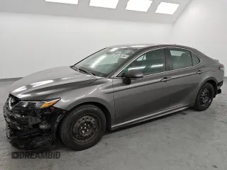 2024 Toyota Camry SE with VIN 4T1G11AK6RU848466, listed as a Copart auction lot 49570525 with 47,841 mi miles and Clean Title. Bid and sale history available at carsss.com. Image 1.