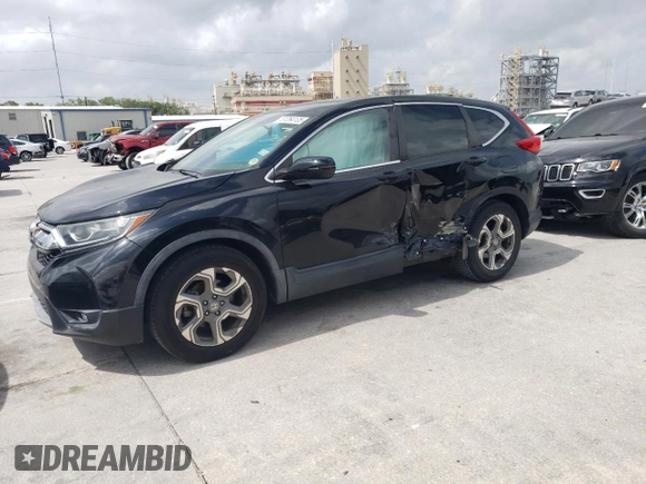 2019 Honda CR-V EX with VIN 5J6RW1H58KA034092, listed as a Copart auction lot 51264135 with 15,804 mi miles and Salvage Title. Bid and sale history available at DreamBid. Image 1.