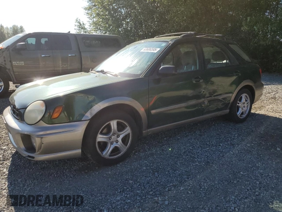 2002 Subaru Impreza Outback Special Sports with VIN JF1GG68562G832598, listed as a Copart auction lot 63686595 with 123,183 mi miles and Salvage title. Bid and sale history available at DreamBid. Image 1.