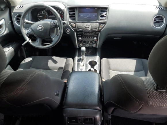 2020 Nissan Pathfinder SV with VIN 5N1DR2BM6LC590559, listed as a Copart auction lot 52991785 with 61,870 mi miles and Salvage title. Bid and sale history available at DreamBid. Image 8.