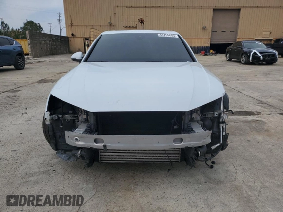 2021 Audi A4 S line Premium Plus with VIN WAUEAAF43MA039455, listed as a Copart auction lot 48759805 with 93,816 mi miles and Salvage Title. Bid and sale history available at DreamBid. Image 5.