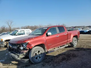 2016 Chevrolet Colorado 4WD Z71 with VIN 1GCPTDE15G1298435, listed as a Copart auction lot 87828485 with 126,241 mi miles and Salvage Title. Bid and sale history available at carsss.com. Image 1.