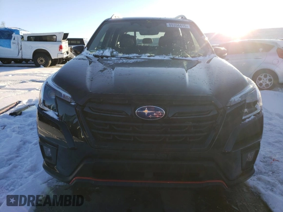 2022 Subaru Forester Sport with VIN JF2SKAJC0NH444796, listed as a Copart auction lot 89358415 with 20,512 mi miles and Salvage Title. Bid and sale history available at carsss.com. Image 5.
