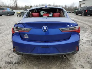 2019 Acura ILX w/Premium/A-Spec Pkg with VIN 19UDE2F81KA002043, listed as a Copart auction lot 72591162 with 83,842 mi miles. Bid and sale history available at carsss.com. Image 6.