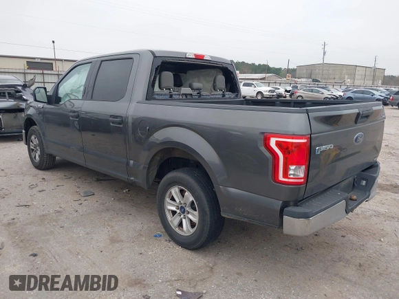 2016 Ford F-150 XL with VIN 1FTEW1CF3GKE97697, listed as a IAAI auction lot 41597967 with 205,425 mi miles and . Bid and sale history available at DreamBid. Image 3.