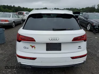 2023 Audi Q5 S line Premium Plus with VIN WA1EAAFY8P2006692, listed as a Copart auction lot 60846465 with 20,787 mi miles and Salvage title. Bid and sale history available at DreamBid. Image 6.