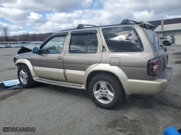 2001 Infiniti QX4 Luxury with VIN JNRDR07Y41W108932, listed as a Copart auction lot 47440085 with 131045 miles and Salvage Title. Bid and sale history available at carsss.com. Image 2.