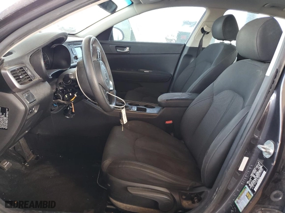 2017 Kia Optima LX with VIN 5XXGT4L38HG121842, listed as a Copart auction lot 47053965 with 150,470 mi miles and Salvage Title. Bid and sale history available at carsss.com. Image 7.