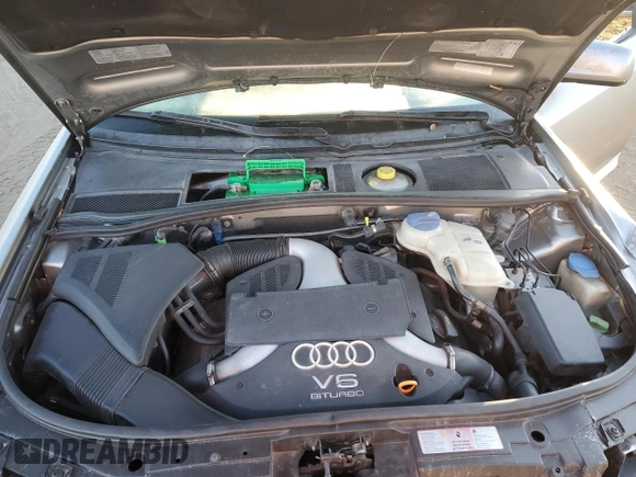 2005 Audi allroad A6 V8 with VIN WA1YD64BX5N006740, listed as a Copart auction lot 85575884 with 156,730 mi miles and Salvage Title. Bid and sale history available at DreamBid. Image 12.