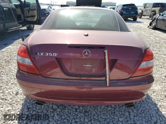 2007 Mercedes-Benz SLK 350 with VIN WDBWK56F07F154582, listed as a Copart auction lot 50014805 with 94,596 mi miles and Clean title. Bid and sale history available at DreamBid. Image 10.