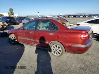2002 Volvo S40 with VIN YV1VS29562F844659, listed as a Copart auction lot 80994624 with 139,402 mi miles and Salvage Title. Bid and sale history available at carsss.com. Image 2.