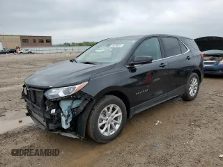 2021 Chevrolet Equinox LT z VIN 3GNAXKEV2ML355462, wystawiony jako Copart lot #54519815 z przebiegiem 69 111 mil mil oraz Szkoda całkowita • Salvage title. Historia ofert i sprzedaży dostępna na DreamBid. Obrazek 1.