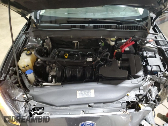 2018 Ford Fusion S with VIN 3FA6P0G72JR242689, listed as a Copart auction lot 48126295 with 0 mi miles and Salvage Title. Bid and sale history available at carsss.com. Image 12.