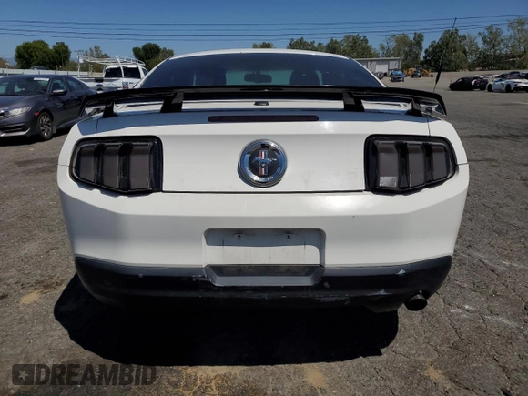 2010 Ford Mustang V6 with VIN 1ZVBP8AN8A5132387, listed as a Copart auction lot 52968645 with 127,466 mi miles and Salvage Title. Bid and sale history available at DreamBid. Image 6.
