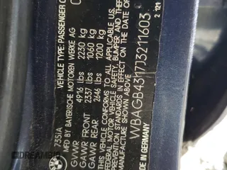 1986 BMW 7 Series с VIN WBAGB4317J3211603, выставлен на аукционе Copart как лот 75929454 с пробегом Не указан миль и Чистый • Clean title. История ставок и продаж доступна на DreamBid. Изображение 12.