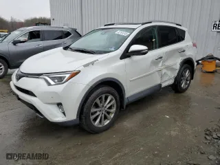 2017 Toyota RAV4 Limited with VIN 2T3DFREV7HW636009, listed as a Copart auction lot 52161245 with 75,990 mi miles and Salvage Title. Bid and sale history available at carsss.com. Image 1.