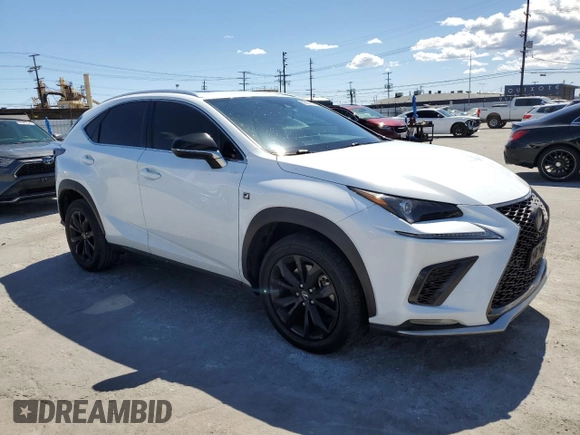 2021 Lexus NX 300 F Sport z VIN JTJSARBZ9M5021344, wystawiony jako Copart lot #50931195 z przebiegiem 86 767 mil mil oraz Szkoda całkowita • Salvage title. Historia ofert i sprzedaży dostępna na DreamBid. Obrazek 4.