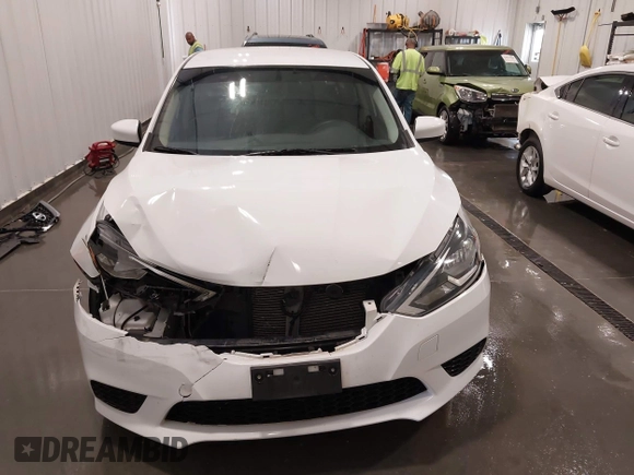 2017 Nissan Sentra SV with VIN 3N1AB7APXHY372520, listed as a IAAI auction lot 42051927 with 95,690 mi miles. Bid and sale history available at carsss.com. Image 13.