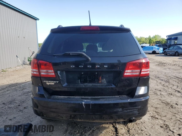 2017 Dodge Journey SE with VIN 3C4PDCAB3HT602524, listed as a Copart auction lot 52006205 with 161,342 mi miles and Salvage Title. Bid and sale history available at DreamBid. Image 6.