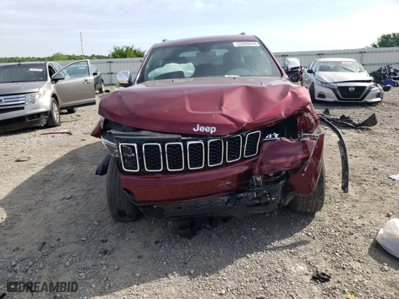 2022 Jeep Grand Cherokee WK Limited with VIN 1C4RJFBG7NC167009, listed as a Copart auction lot 53209474 with 16,218 mi miles and Salvage Title. Bid and sale history available at carsss.com. Image 5.