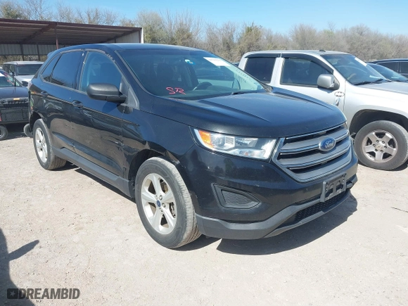 2015 Ford Edge SE with VIN 2FMTK3G80FBC33240, listed as a IAAI auction lot 41799359 with 221,359 mi miles. Bid and sale history available at carsss.com. Image 1.