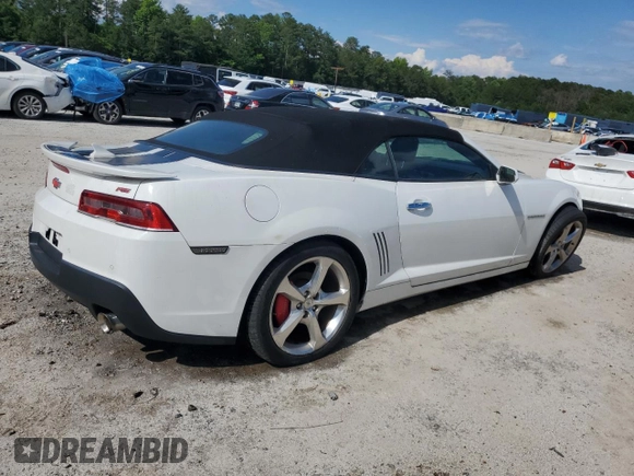 2015 Chevrolet Camaro LT z VIN 2G1FF3D30F9270741, wystawiony jako Copart lot #56735745 z przebiegiem 95 354 mil mil oraz Czysty tytuł • Clean title. Historia ofert i sprzedaży dostępna na DreamBid. Obrazek 3.