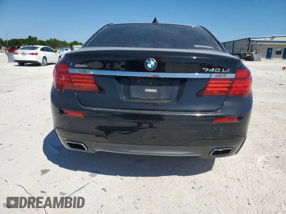 2015 BMW 7 Series 740Li xDrive with VIN WBAYF4C57FG291819, listed as a Copart auction lot 49512715 with 108,150 mi miles and Clean Title. Bid and sale history available at carsss.com. Image 6.