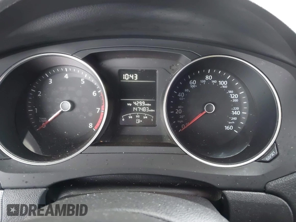 2016 Volkswagen Jetta Sedan 1.4T SE with VIN 3VWD67AJ2GM252658, listed as a IAAI auction lot 41757319 with 147,483 mi miles. Bid and sale history available at carsss.com. Image 7.
