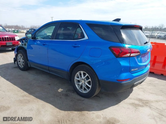 2024 Chevrolet Equinox LT with VIN 3GNAXKEGXRS151104, listed as a IAAI auction lot 41818359 with 28,672 mi miles. Bid and sale history available at carsss.com. Image 3.