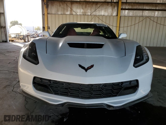 2017 Chevrolet Corvette Z06 1LZ with VIN 1G1YP2D64H5601413, listed as a Copart auction lot 83412254 with 0 mi miles and Clean Title. Bid and sale history available at carsss.com. Image 5.