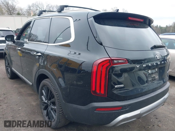 2020 Kia Telluride SX with VIN 5XYP5DHC5LG079332, listed as a IAAI auction lot 42080415 with 60,695 mi miles and . Bid and sale history available at carsss.com. Image 3.