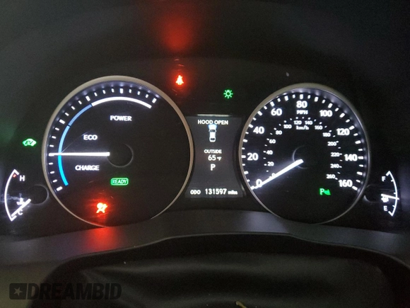 2013 Lexus ES 300h Hybrid with VIN JTHBW1GG7D2008279, listed as a Copart auction lot 48779635 with 131,597 mi miles and Salvage Title. Bid and sale history available at carsss.com. Image 9.