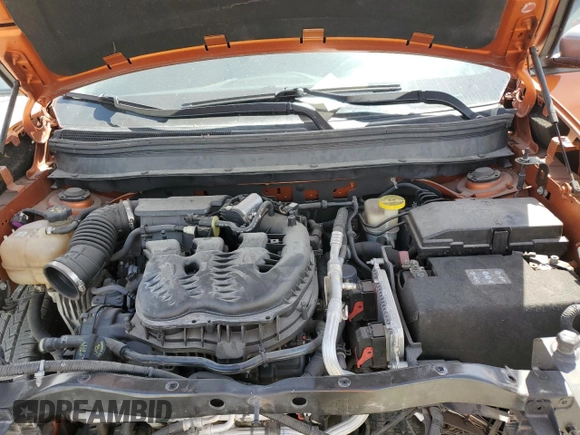 2015 Jeep Cherokee Trailhawk with VIN 1C4PJMBS5FW523019, listed as a Copart auction lot 55527955 with 107,503 mi miles and Salvage title. Bid and sale history available at DreamBid. Image 12.