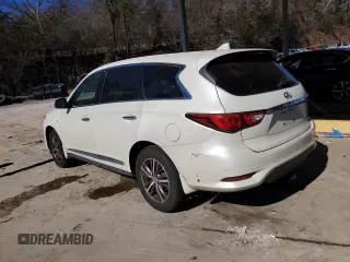 2016 Infiniti QX60 with VIN 5N1AL0MN9GC523233, listed as a Copart auction lot 88477635 with 159,660 mi miles and Salvage Title. Bid and sale history available at carsss.com. Image 2.