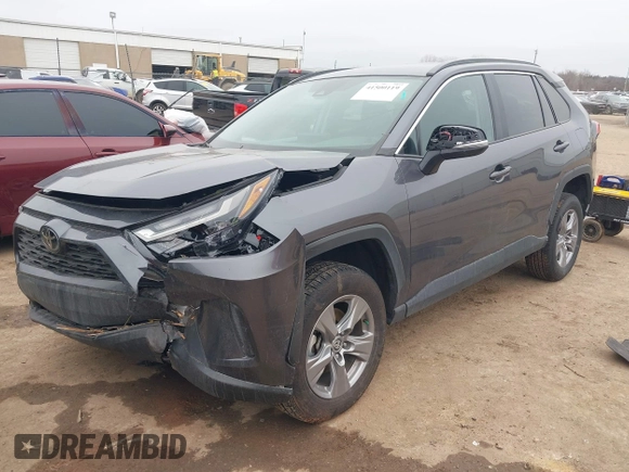 2024 Toyota RAV4 XLE with VIN 2T3P1RFV7RC401364, listed as a IAAI auction lot 41500119 with 33,710 mi miles and . Bid and sale history available at DreamBid. Image 17.