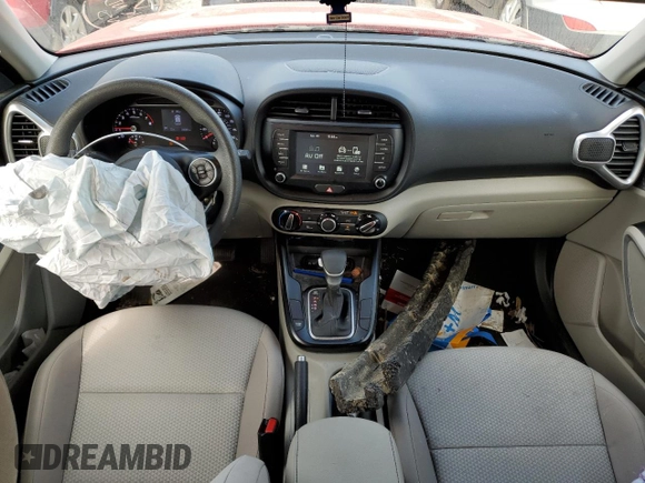 2020 Kia Soul LX with VIN KNDJ23AU4L7706837, listed as a Copart auction lot 50095475 with 26,351 mi miles and Salvage Title. Bid and sale history available at carsss.com. Image 8.