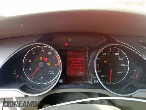 2012 Audi A5 Premium with VIN WAUAFAFH7CN005710, listed as a Copart auction lot 61032335 with 31,492 mi miles and Clean title. Bid and sale history available at DreamBid. Image 9.