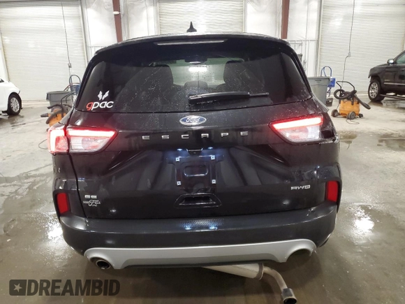 2022 Ford Escape SE with VIN 1FMCU9G6XNUB71091, listed as a Copart auction lot 49635875 with 24,697 mi miles and Salvage Title. Bid and sale history available at carsss.com. Image 6.