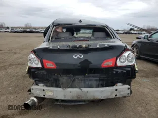 2011 Infiniti G25 x with VIN JN1DV6AR4BM652492, listed as a Copart auction lot 54680425 with 259,887 mi miles and Salvage Title. Bid and sale history available at DreamBid. Image 6.