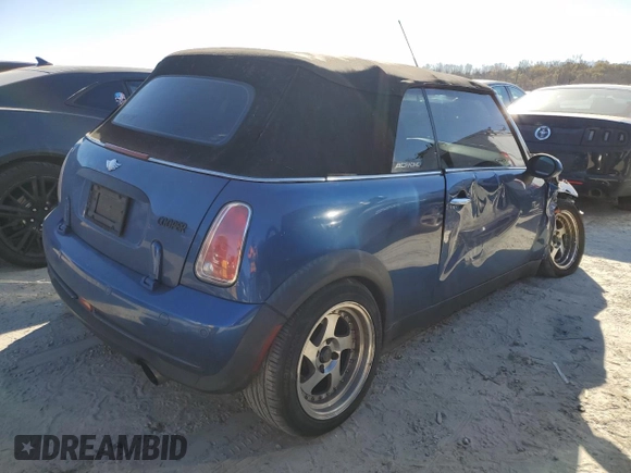 2008 MINI Convertible z VIN WMWRF33508TG17858, wystawiony jako Copart lot #83746134 z przebiegiem 96 440 mil mil oraz Szkoda całkowita • Salvage title. Historia ofert i sprzedaży dostępna na DreamBid. Obrazek 3.