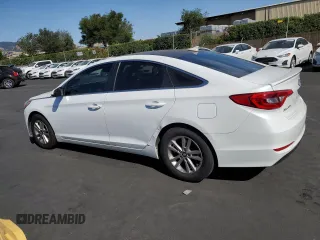 2016 Hyundai Sonata SE z VIN 5NPE24AF2GH348048, wystawiony jako Copart lot #59058185 z przebiegiem 137 605 mil mil oraz Czysty tytuł • Clean title. Historia ofert i sprzedaży dostępna na DreamBid. Obrazek 2.
