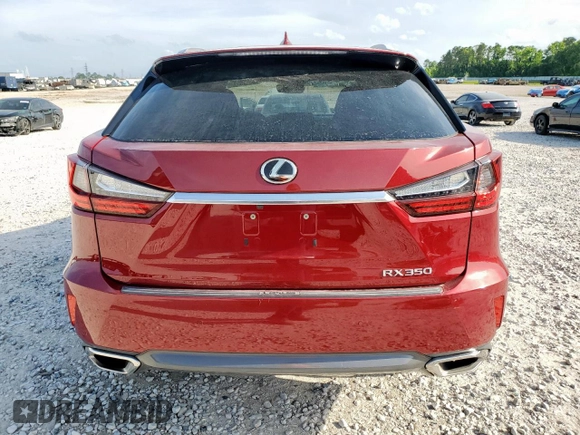2016 Lexus RX 350 z VIN 2T2ZZMCA5GC025576, wystawiony jako Copart lot #56735375 z przebiegiem 42 417 mil mil oraz Szkody całkowita. Historia ofert i sprzedaży dostępna na DreamBid. Obrazek 6.