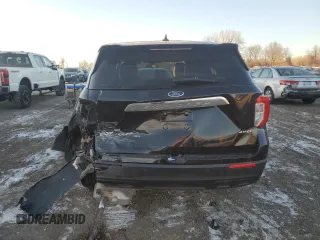 2022 Ford Explorer with VIN 1FMSK8BH1NGB50049, listed as a Copart auction lot 86960674 with 15,430 mi miles and Salvage Title. Bid and sale history available at carsss.com. Image 6.
