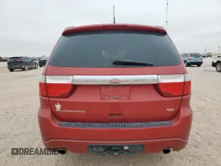 2011 Dodge Durango R/T with VIN 1D4SD6GT4BC535269, listed as a Copart auction lot 58329705 with 122,961 mi miles and Salvage title. Bid and sale history available at DreamBid. Image 6.